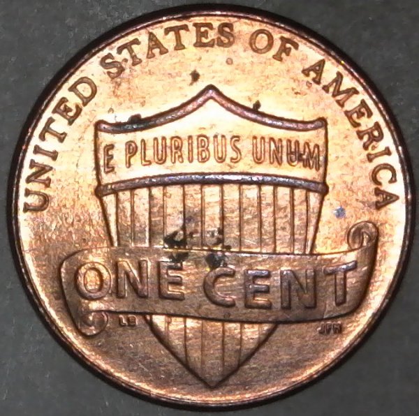 2013-P-Lincoln-Shield-Cent-Struck-Through-Shaved-Off-Rim-Burr-Found-CRH